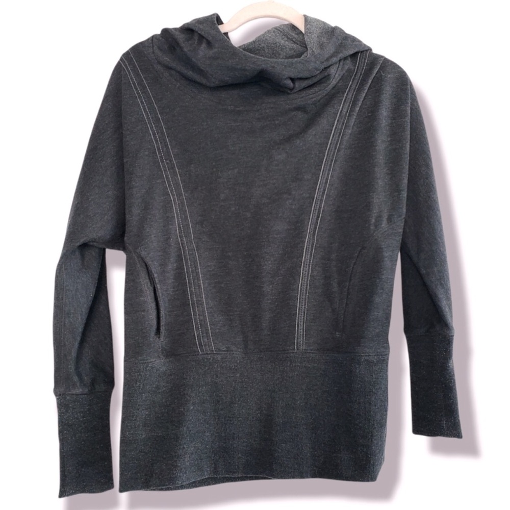 FOX RACING |Dark Gray | Long Hooded Pullover | Size XS
